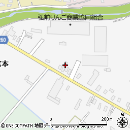 青森県弘前市堀越川合16-6周辺の地図