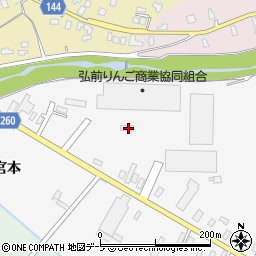 青森県弘前市堀越川合20周辺の地図