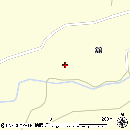 青森県十和田市沢田舘山周辺の地図