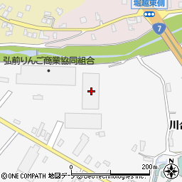 青森県弘前市堀越川合10周辺の地図