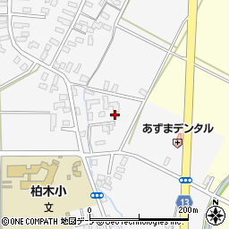 青森県平川市柏木町東田10-58周辺の地図