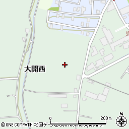 青森県弘前市小沢大開122-2周辺の地図