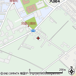 青森県弘前市小沢大開347周辺の地図