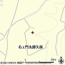 青森県十和田市藤島右ェ門太郎久保周辺の地図