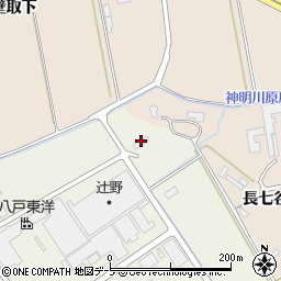 戸田久八戸営業所周辺の地図