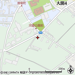 青森県弘前市小沢大開348周辺の地図