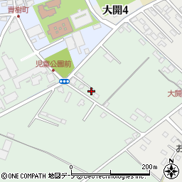 青森県弘前市小沢大開390周辺の地図