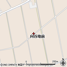青森県八戸市市川町向谷地前周辺の地図