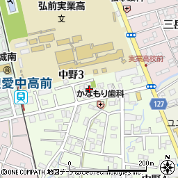 中野第三幼児公園周辺の地図