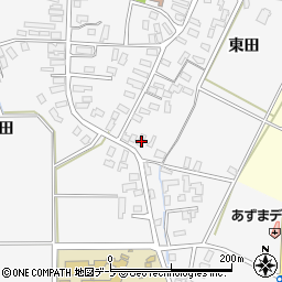 青森県平川市柏木町東田247周辺の地図