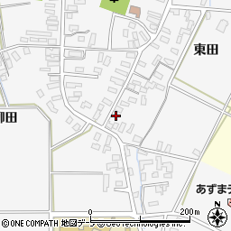 青森県平川市柏木町東田244周辺の地図