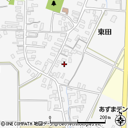 青森県平川市柏木町東田241周辺の地図