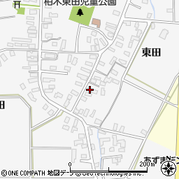 青森県平川市柏木町東田239周辺の地図