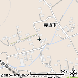 青森県八戸市市川町（赤坂下）周辺の地図