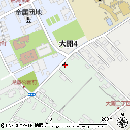 青森県弘前市小沢大開398周辺の地図