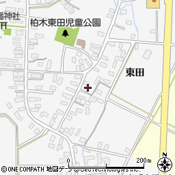 青森県平川市柏木町東田236周辺の地図