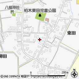 青森県平川市柏木町東田223周辺の地図