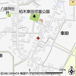 青森県平川市柏木町東田225周辺の地図