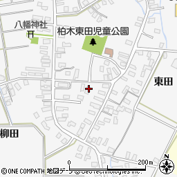 青森県平川市柏木町東田154周辺の地図