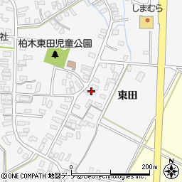 青森県平川市柏木町東田229周辺の地図