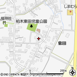 青森県平川市柏木町東田149周辺の地図