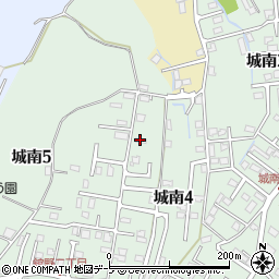 城南ＳＫハイツ周辺の地図