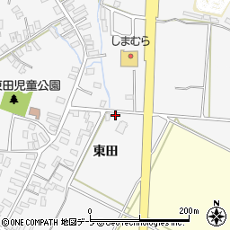 青森県平川市柏木町東田44-5周辺の地図