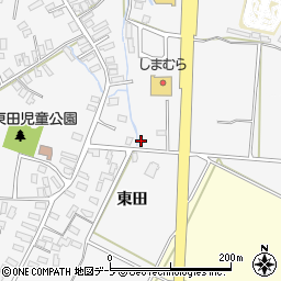 青森県平川市柏木町東田44周辺の地図