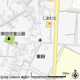 青森県平川市柏木町東田147周辺の地図