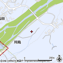 青森県弘前市番館周辺の地図