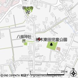 青森県平川市柏木町東田191周辺の地図