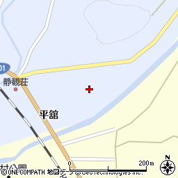 青森県深浦町（西津軽郡）岩崎（平舘）周辺の地図