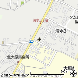 ファミリーマート弘前清水三丁目店周辺の地図
