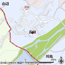 〒036-1453 青森県弘前市番館の地図