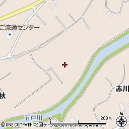 青森県八戸市市川町夏秋周辺の地図