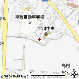 青森県平川市柏木町東田62-6周辺の地図