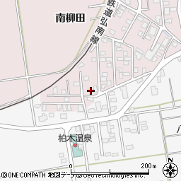 青森県平川市本町南柳田26-10周辺の地図