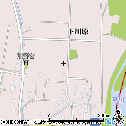 青森県弘前市川合周辺の地図
