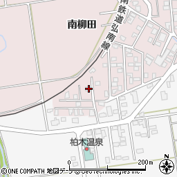 青森県平川市本町南柳田26周辺の地図