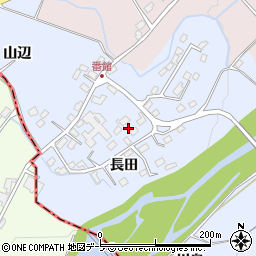 青森県弘前市番館長田31周辺の地図