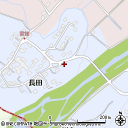 青森県弘前市番館長田91周辺の地図