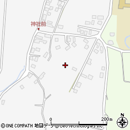青森県弘前市五所（野沢）周辺の地図