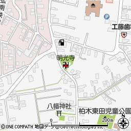 青森県平川市柏木町東田178周辺の地図