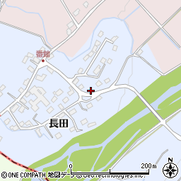 青森県弘前市番館長田71周辺の地図