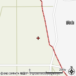 青森県十和田市伝法寺黒松前周辺の地図