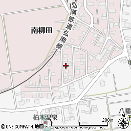 青森県平川市本町南柳田36-27周辺の地図