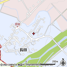 青森県弘前市番館長田83周辺の地図