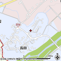 青森県弘前市番館長田80周辺の地図