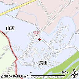 青森県弘前市番館長田30周辺の地図