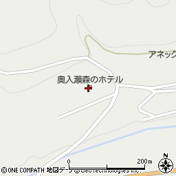 奥入瀬森のホテル周辺の地図